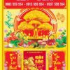 Bìa ép kim Lộc kim tiền