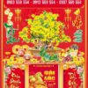 Bìa lịch bế nổi Mai Xuân
