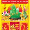 Bìa lịch gắn bloc Thuyền Buồm