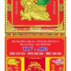 Bìa Lịch Gập Khung Vàng Phật Di Lặc