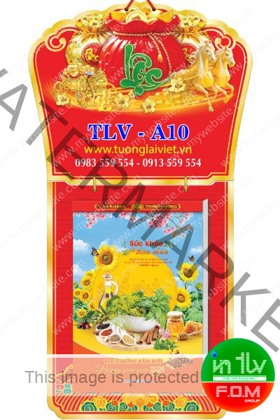 In Lịch bloc siêu đại 365 Cây Thuốc