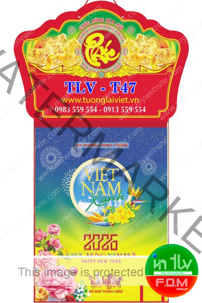 Lịch 52 Tuần Phong Cảnh Việt Nam