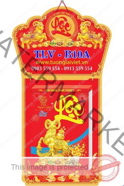Lịch bloc siêu đại Lộc Xuân