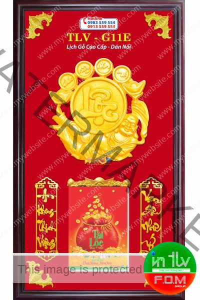 Lịch Gỗ Phật Di Lặc
