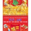 Lịch lò xo giữa bloc Lộc túi vàng