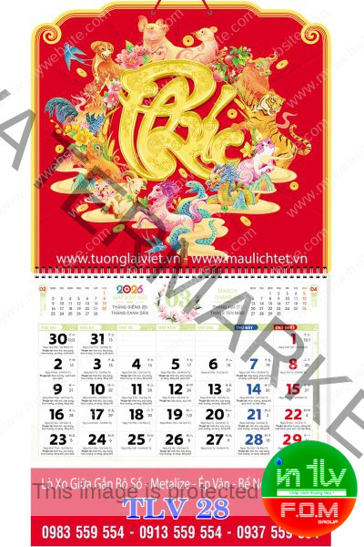 Lịch lò xo giữa bộ số Phúc vàng