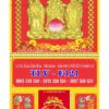 Lịch Lò Xo Giữa Dán Nổi Phúc Lộc Thọ