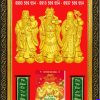 Lịch Phù Điêu Khung Nhựa Phúc Lộc Thọ
